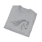 Equestrian Line Art T-Shirt