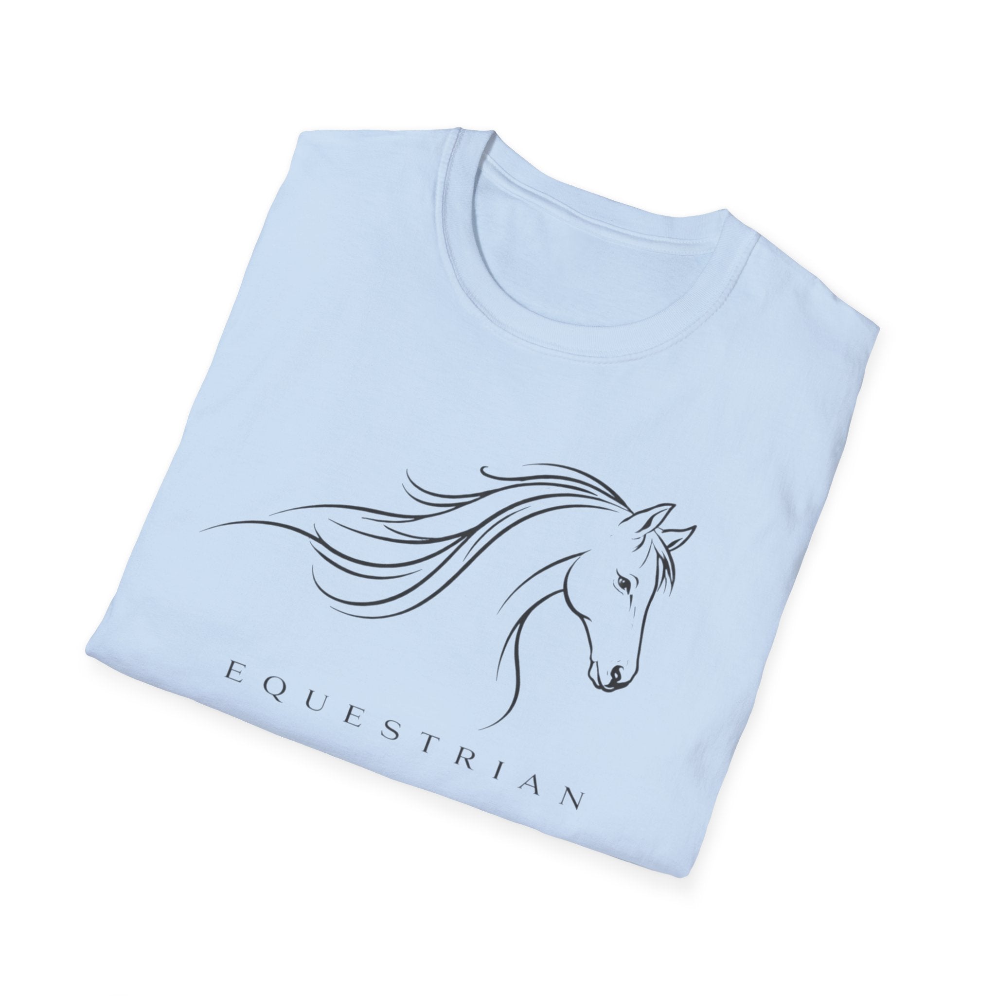 Equestrian Line Art T-Shirt