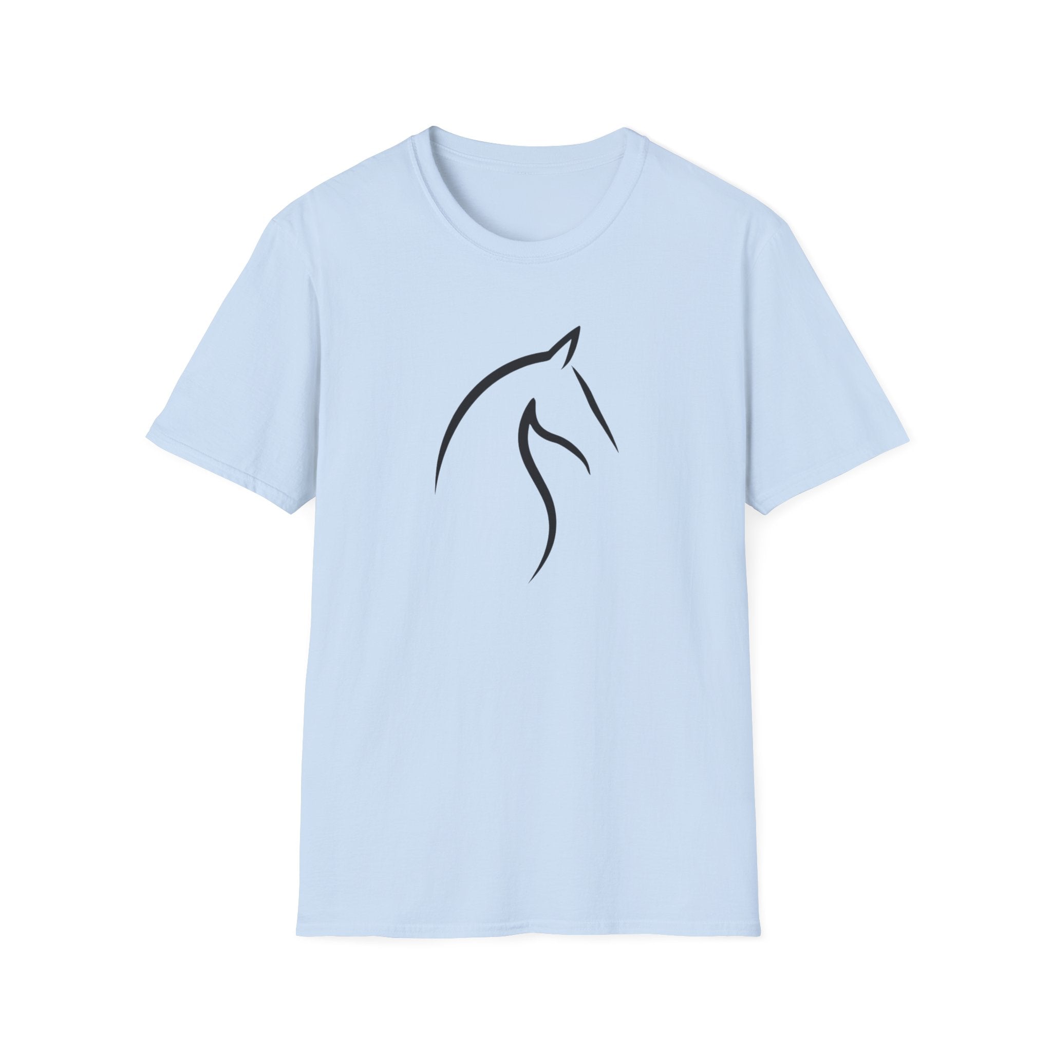 Horse Profile Line Art T-Shirt