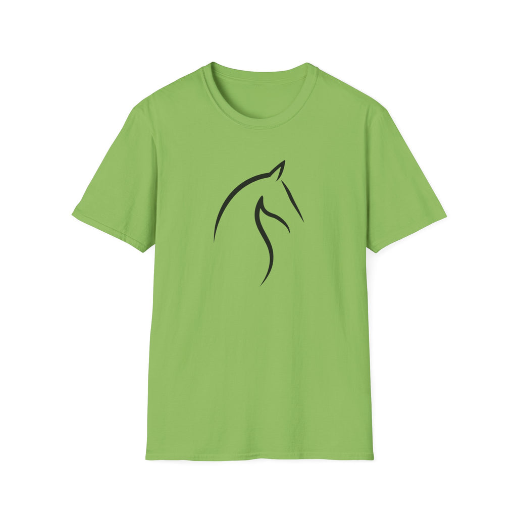 Horse Profile Line Art T-Shirt