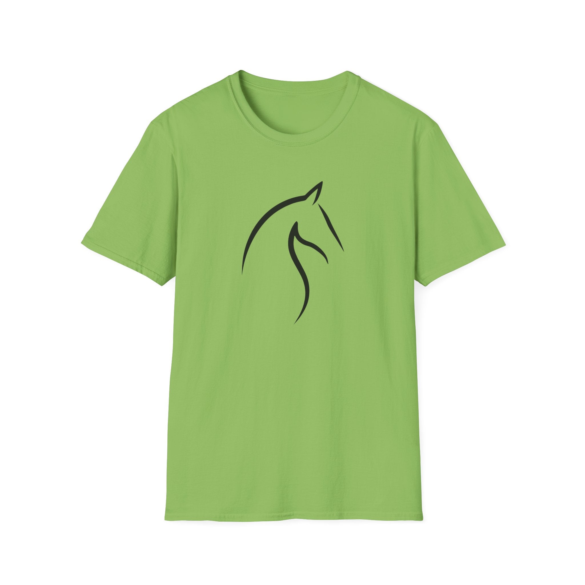 Horse Profile Line Art T-Shirt