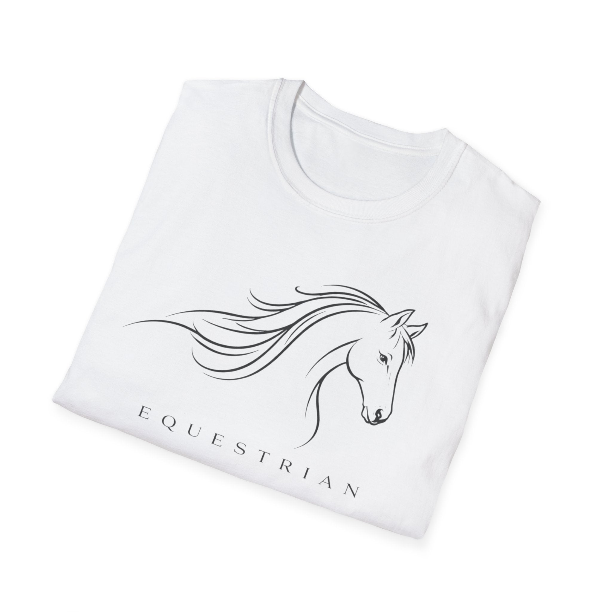 Equestrian Line Art T-Shirt
