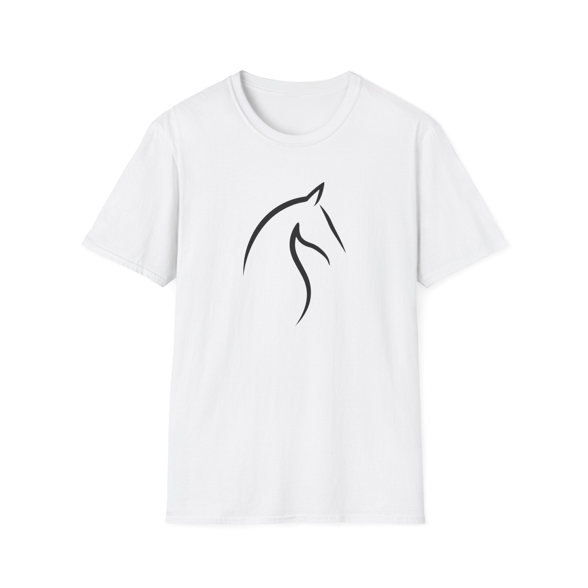 Horse Profile Line Art T-Shirt