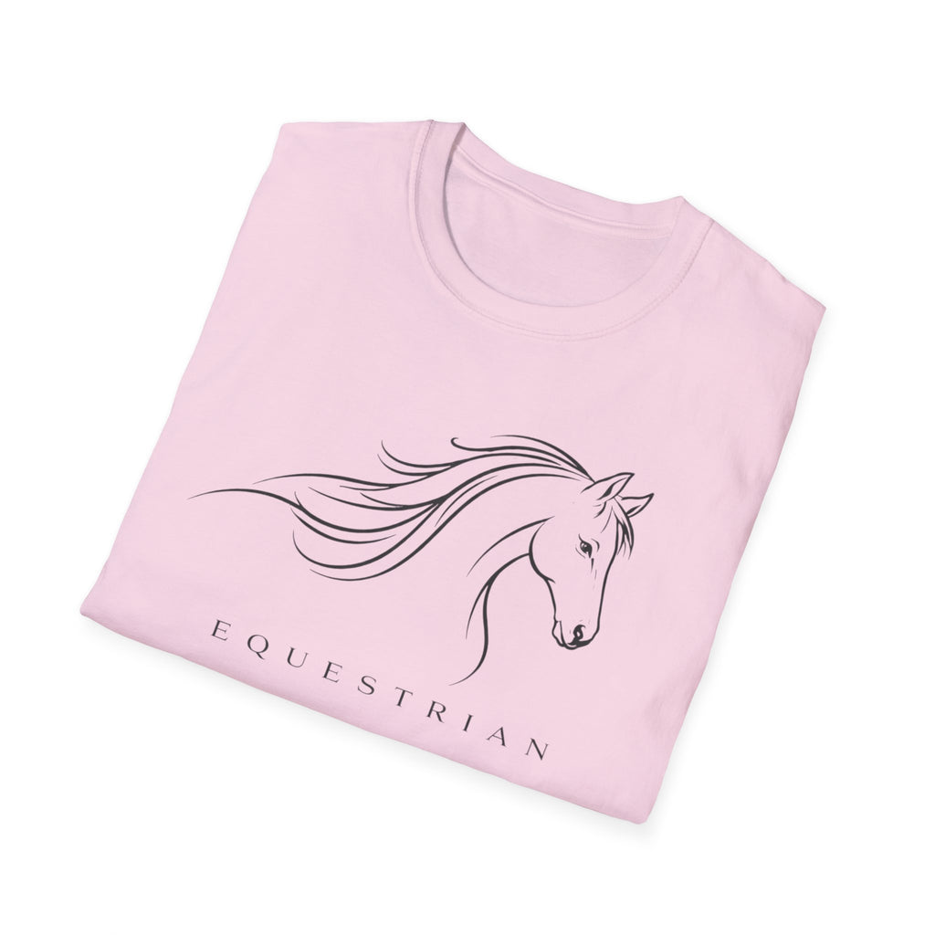 Equestrian Line Art T-Shirt