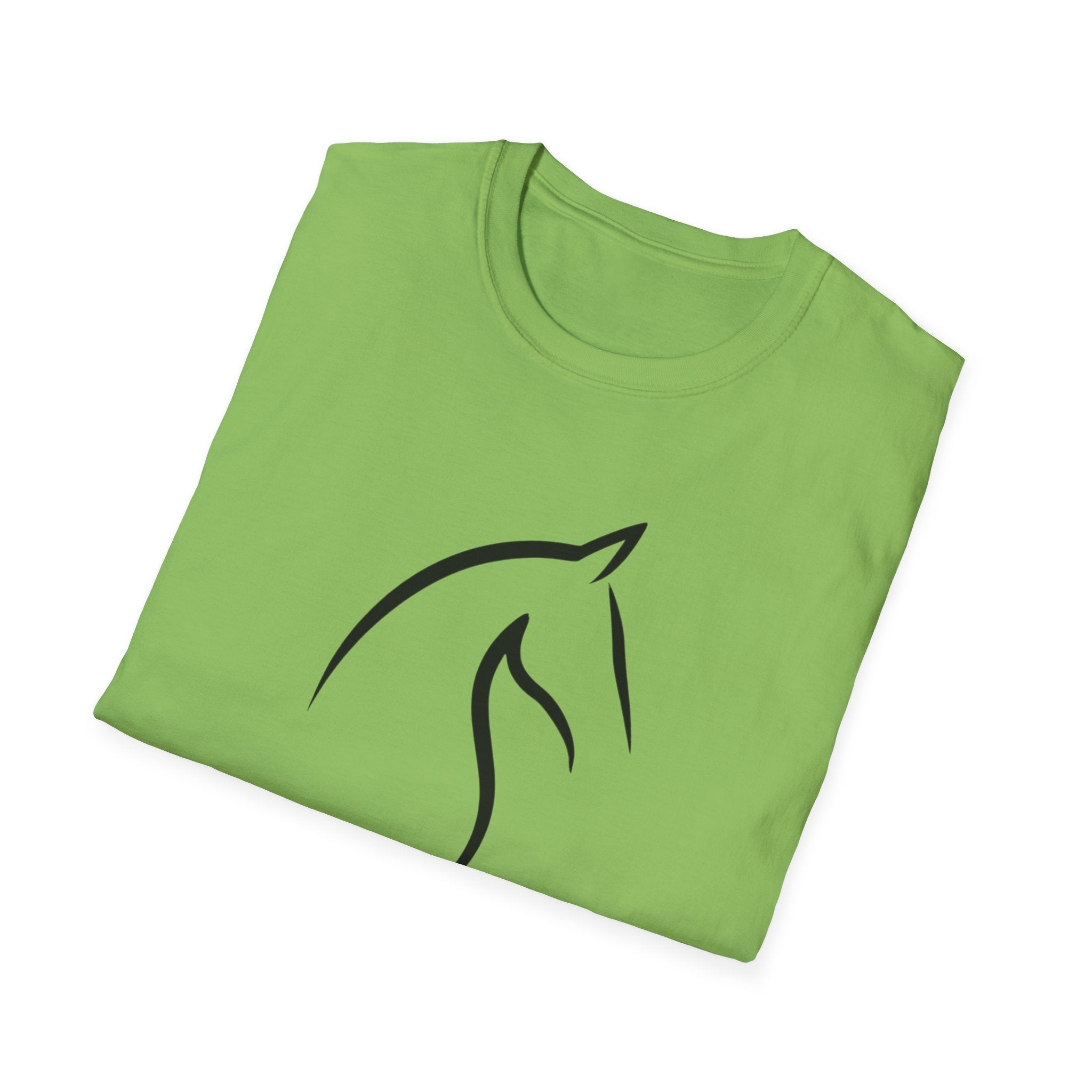 Horse Profile Line Art T-Shirt