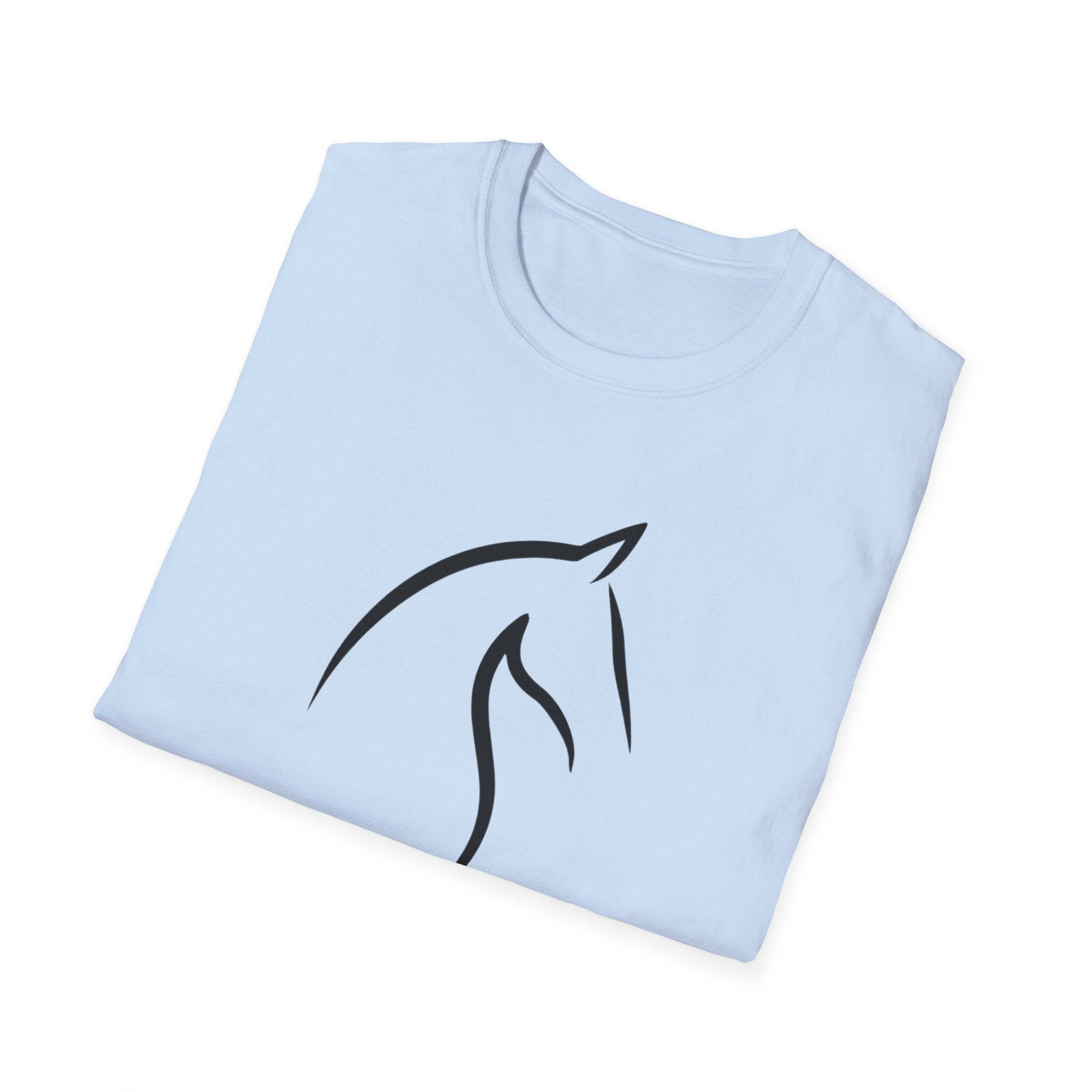 Horse Profile Line Art T-Shirt