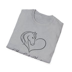 Horse Girl At Heart T-Shirt
