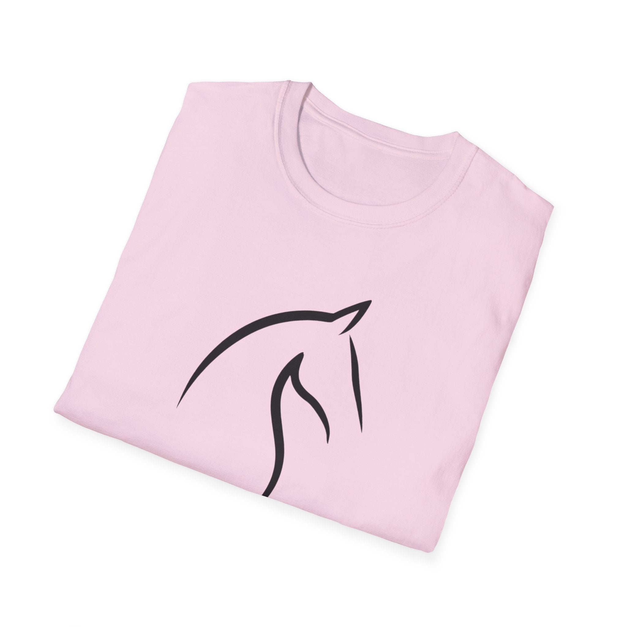 Horse Profile Line Art T-Shirt