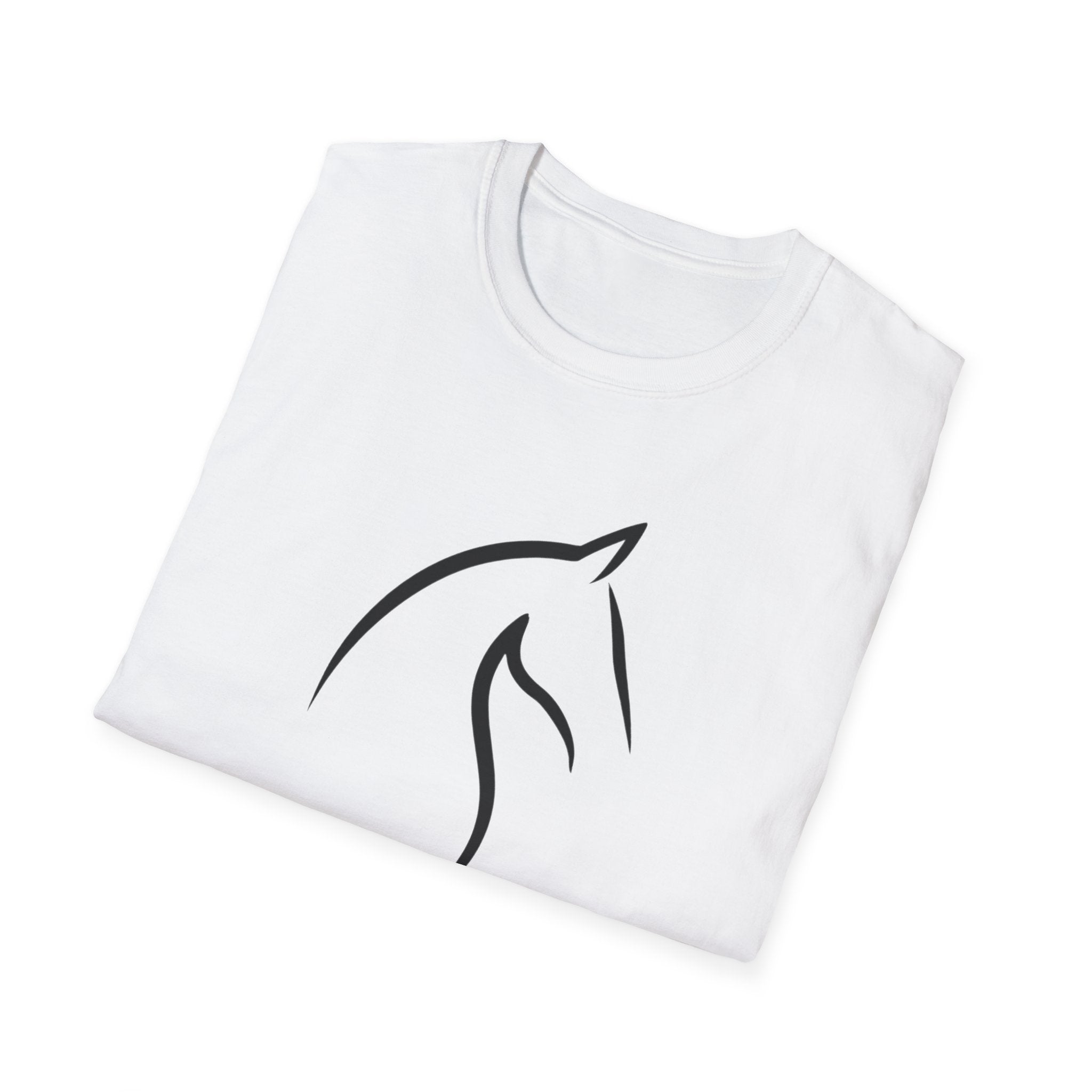 Horse Profile Line Art T-Shirt